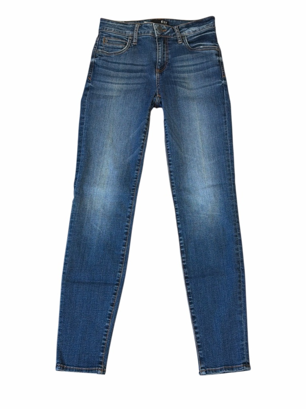 Kut from the Kloth Diana Women's Dark Blue Skinny Jeans size 0